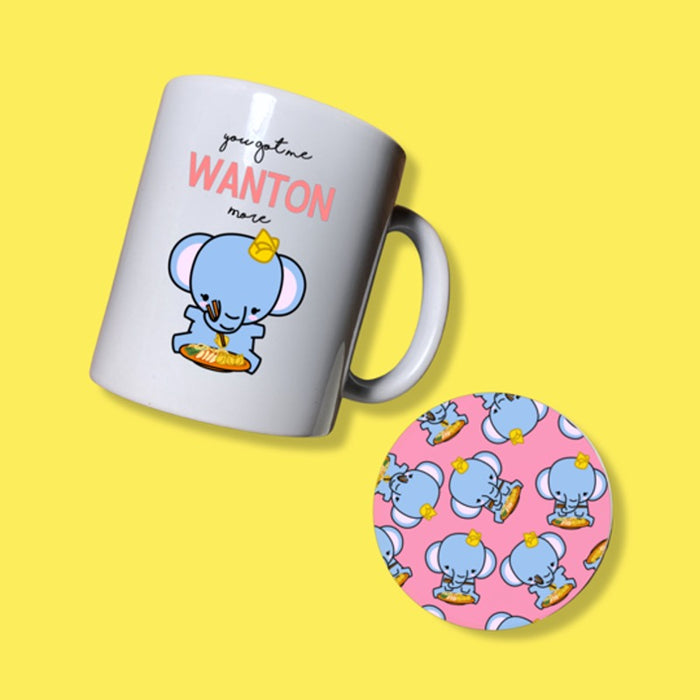 Wanton Mug & Coaster Set