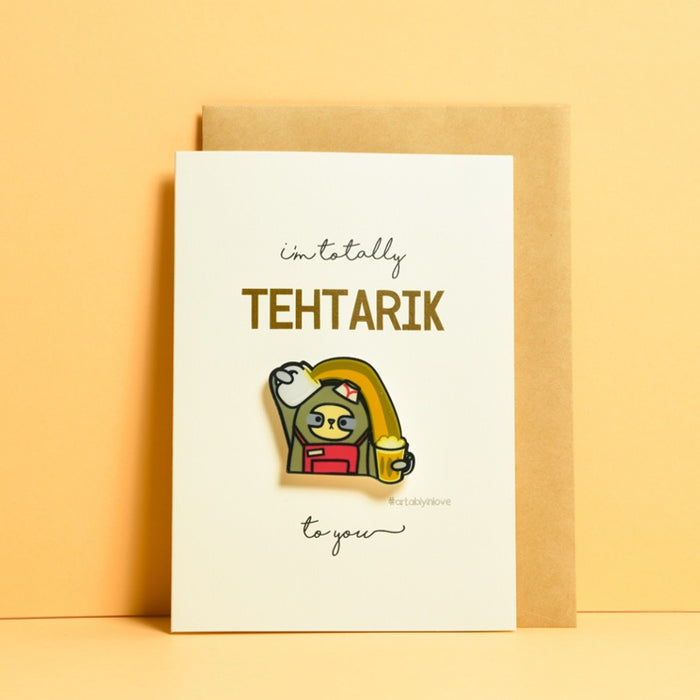 Tehtarik Pin Badge Card