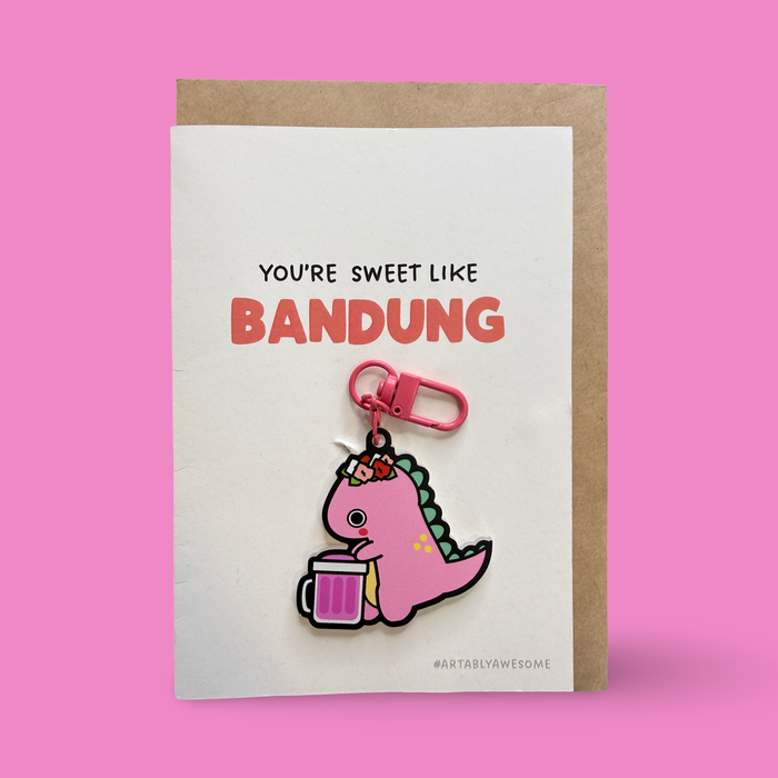 Bandung Hawker - Keychain Card