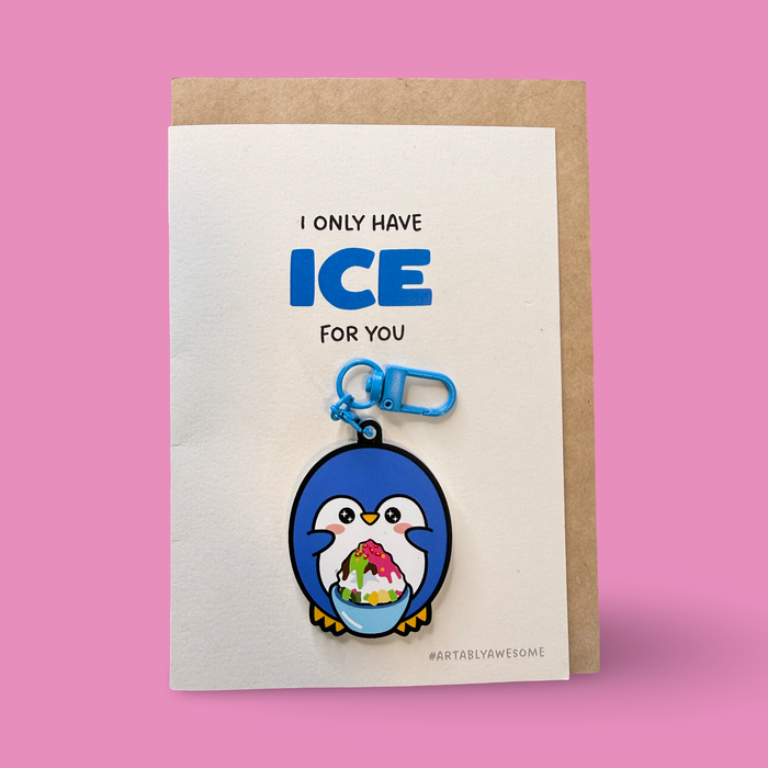Ice Hawker - Keychain Card