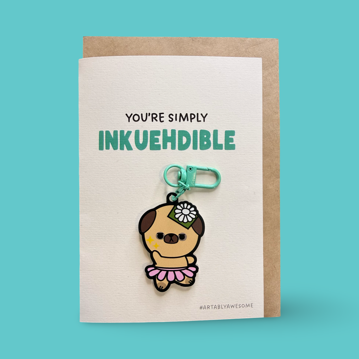 Inkuehdible Hawker - Keychain Card