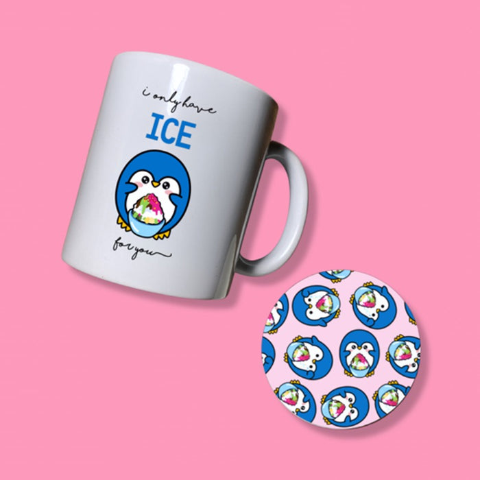 Ice Mug & Coaster Set